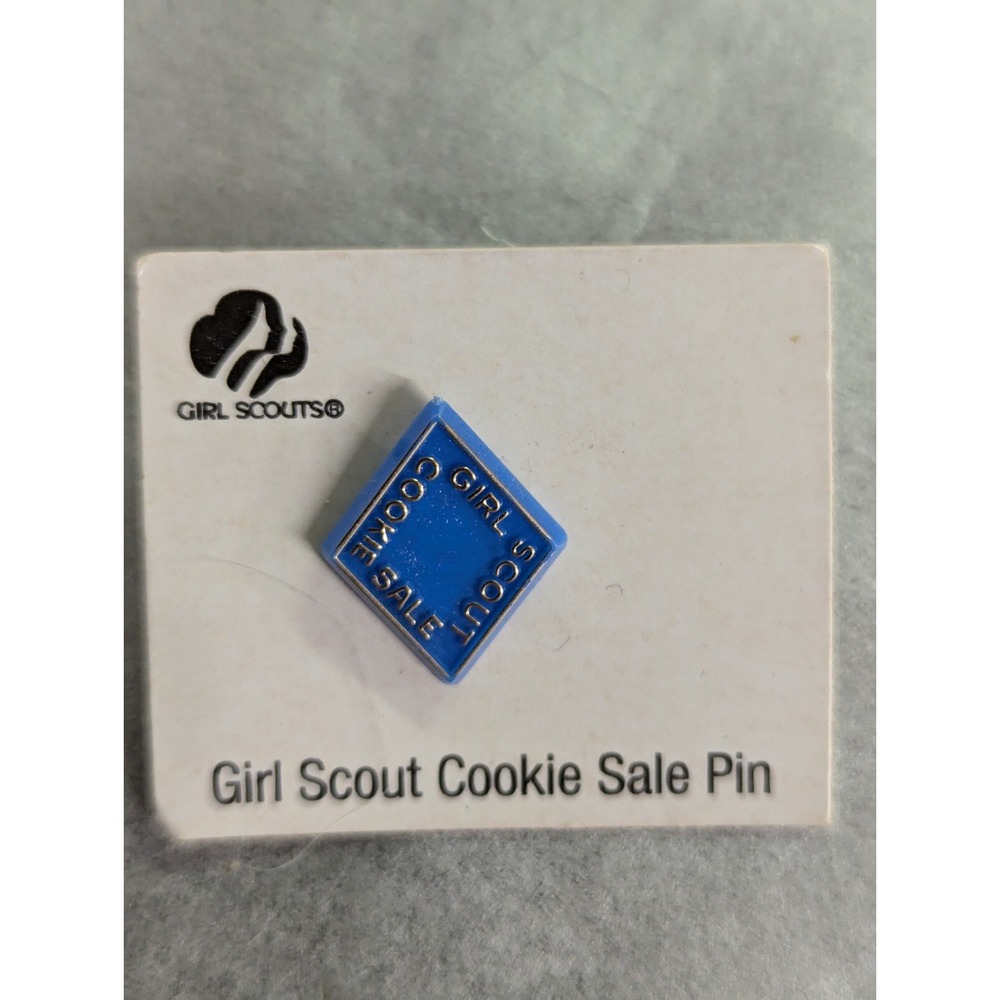 H Vintage Girl Scouts Scout cookie sale pin NEW